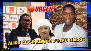 Urgent 🚨  la ministre refuse de Prolonger Aliou Cisse sur le Banc de l’équipe du Sénégal 🇸🇳 [upl. by Asirb237]