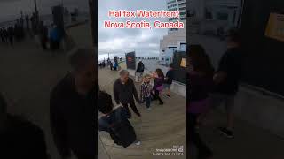 Halifax Waterfront Nova Scotia Canada insta360 travel canada halifax [upl. by Aimerej]