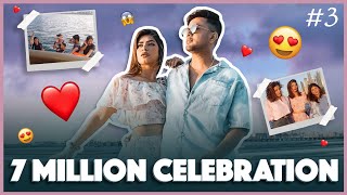 awezdarbar 7 MILLION CELEBRATION 🥳IN DUBAI 🛥  Nagma Mirajkar Vlogs [upl. by Occir998]