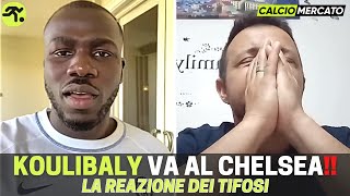 KOULIBALY LASCIA IL NAPOLI E VA AL CHELSEA quotHAI FATTO BENE TI AUGURO IL MEGLIOquot [upl. by Olsen78]