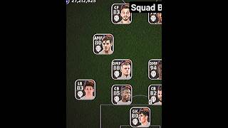 Real Madrid A and B Squad efootball2024 viral trendingshorts [upl. by Oilla]