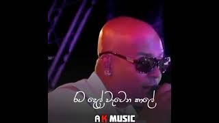 Weralu Gedi Pahena Kale  Chamara Ranawaka  New Status Video [upl. by Howlend418]