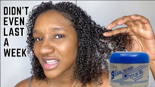 ALMOST A WEEK IN MY S CURL TEXTURIZER GEL WASH N GO  FAIL [upl. by Sonnie61]