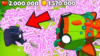 NEW Random Projectile Mod VS BOSS BLOON BATTLE Bloons TD 6 Mod [upl. by Lilaj82]