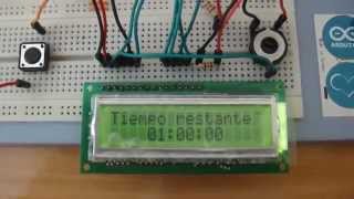 Arduino Project Timer  LCD [upl. by Mrots]