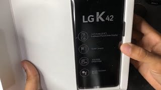 LG K42  Unboxing En Español [upl. by Mandelbaum]