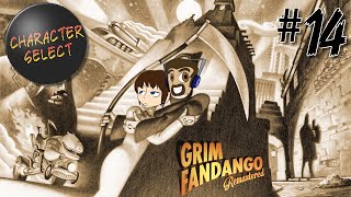 Grim Fandango Part 14  A Seedy Mob City  CharacterSelect [upl. by Ellerahc]