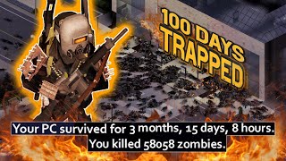 I Killed 58 058 Zombies While Trapped In The Mall With Insane Zombies [upl. by Ahsimet685]