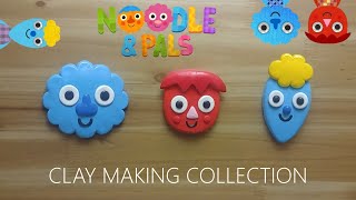 Noodle amp Pals clay cracking making collection 2 국수와 친구들 누들 클레이로 만들기 모음 2 [upl. by Harley709]