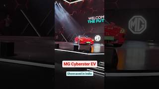 MG’s electric sportscar  the Cyberster EV ​⁠showcased in India autocarindia1 shorts [upl. by Eisoj828]