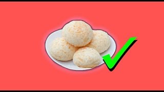 Como fazer pão de queijo low carb com farinha de coco Receita completa [upl. by Kee455]