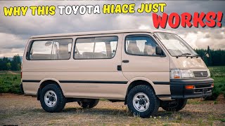 This Toyota Hiace Van was built to work A 1995 Toyota Hiace DX 4wd PoV Driving and Walkthrough [upl. by Akilak857]