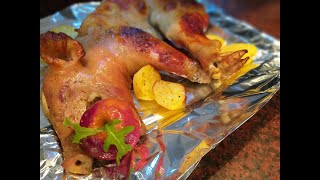 Cochinillo al horno con patatas [upl. by Venezia]