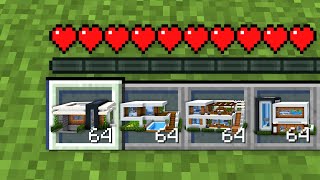 Minecraft INSTANT HOUSE STRUCTURES BUILD MOD  USE PREFAB TO BUILD MODERN HOUSES  Minecraft Mods [upl. by Genny]