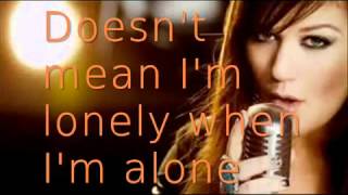 Kelly Clarkson StrongerOfficial Music LyricsHQ [upl. by Codi]