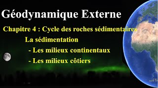 4 4 Géodynamique externe sédimentation continentale et côtière [upl. by Arri997]