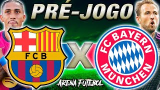 BARCELONA x BAYERN DE MUNIQUE Liga dos Campeões  Narração [upl. by Drummond495]