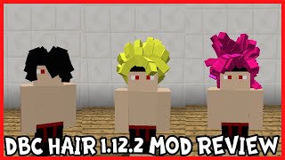 GET AWESOME DRAGON BLOCK C HAIR IN 1122  Minecraft DBC Hair Mod Review [upl. by Howarth]