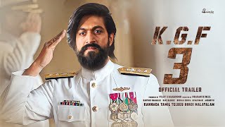 KGF Chapter 3 Trailer Promo  Yash  Prabhas  Prasanth Neel  Ravi Basur  KGF 3 Promo [upl. by Tirb893]