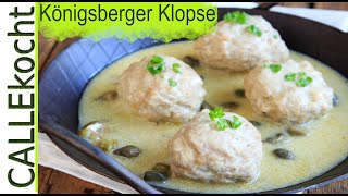 Königsberger Klopse kochen  einfach und schnell  Rezept [upl. by Carn]