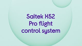 Saitek X52 Pro Flight Control System  Product Overview [upl. by Pat]