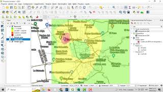 Interpolacion IDW en QGIS [upl. by Joy]