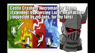 Piercing Lazer  Simple Sight Necromancer Theme Extended  Castle Crashers OST [upl. by Ulrika717]