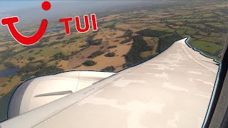 4K 60FPS TUI Airways Boeing 7879 Dreamliner  Manchester  Menorca August 2022 [upl. by Aiki]