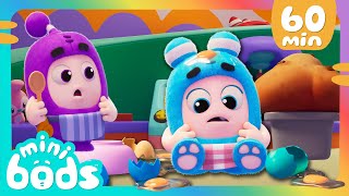 Lulu is Overcooked 🧁  🌈 Minibods 🌈  Preschool Cartoons for Toddlers [upl. by Adela]