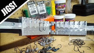 How to Make Your Own Jigs  DIY Tackle Making [upl. by Germano864]