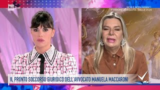 Manuela Maccaroni  Pronto Soccorso Giuridico  Detto Fatto 01042022 [upl. by Aimekahs]