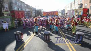 Philadelphia Mummers Parade 2012 Peter A Broomall String Band [upl. by Ailev339]