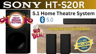 Sony HTS20R 400W Real 51 Channel Review  BEST SOUND BAR  Amazon Great Indian Festival deals [upl. by Yruoc]