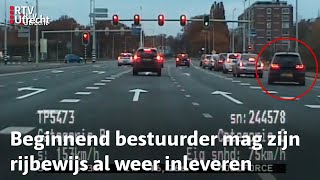 Verkeerspolitie achtervolgt een gevaarlijke bestuurder  RTV Utrecht [upl. by Naryb880]