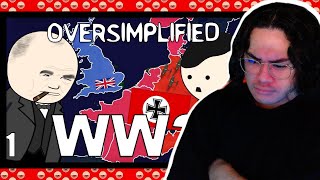 WW2  OverSimplified Part 1 REACTION  OverSimplified [upl. by Nnylyam565]