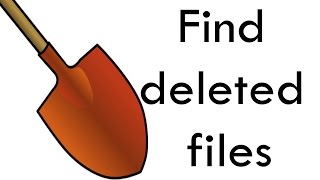 DISKDIGGER How To Recover Deleted Files  from PC HDD USB Memory Stick [upl. by Rawdan]