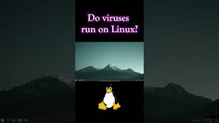 Do viruses run on Linux linux virus [upl. by Aisatnaf]