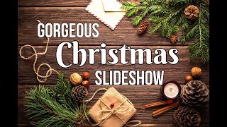 1 HOUR Christmas Slideshow for Instant Holiday Decor [upl. by Lord]