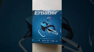 Erbauer Budget Airless Paint Sprayer  Perfect DIY Tool [upl. by Turpin968]