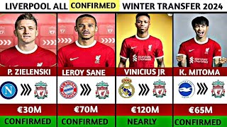 🚨 LIVERPOOL ALL AGREED CONFIRMED amp RUMOURS WINTER TRANSFER NEWS 2024 [upl. by Neehsas871]