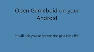 Gameboid Tutorial for Android [upl. by Elliven736]