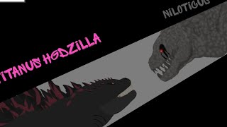 niloticus vs Titanushgdzilla389 [upl. by Ecnaralc]