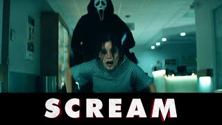 Scream 2022  Ghost Face Attacks Tara At The Hospital 1080p [upl. by Ahsoyek]