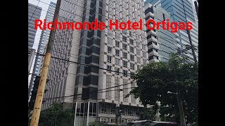 Staycation 2023 Richmonde Hotel Ortigas Day 1  Room Tour [upl. by Hamforrd322]