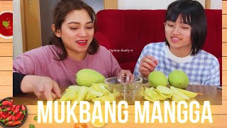 Mukbang mangga balikan ang mga alaala sa Pilipinas [upl. by Oralla]