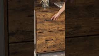 🔥 Back to School Recommendation 2Drawer File Cabinet with Bookshelf [upl. by Born97]