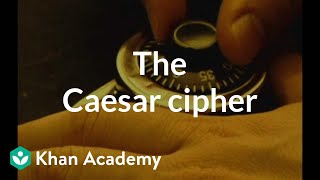 The Caesar cipher  Journey into cryptography  Computer Science  Khan Academy [upl. by Eiroj]