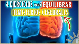 EQUILIBRA ⚖ tus Hemisferios Cerebrales 🧠 Con estos 4 EJERCICIOS [upl. by Breskin523]