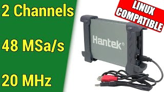 Hantek 6022BE Oscilloscope  OpenHantek [upl. by Neved]