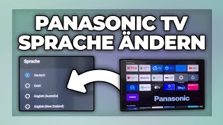 Panasonic TV Sprache ändern  Tutorial [upl. by Hidie521]